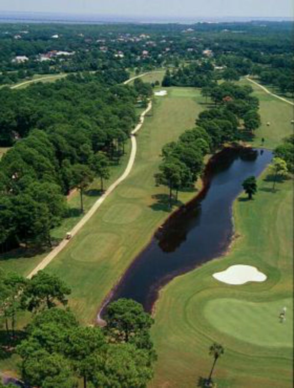 Course photo for Indian Bayou Golf Club