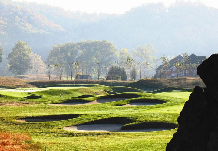Course photo for Pete Dye River Course of Virginia Tech
